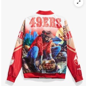 San Francisco 49ers throwback jacket